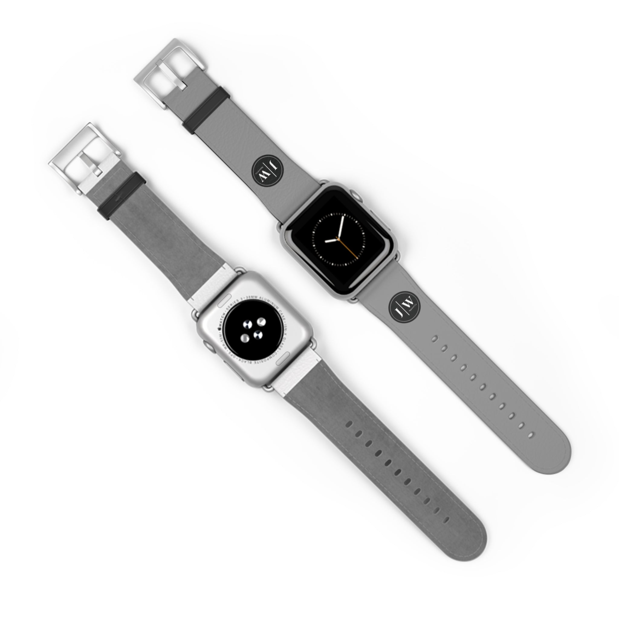 JW “Gray” Silicone Apple Watch Band