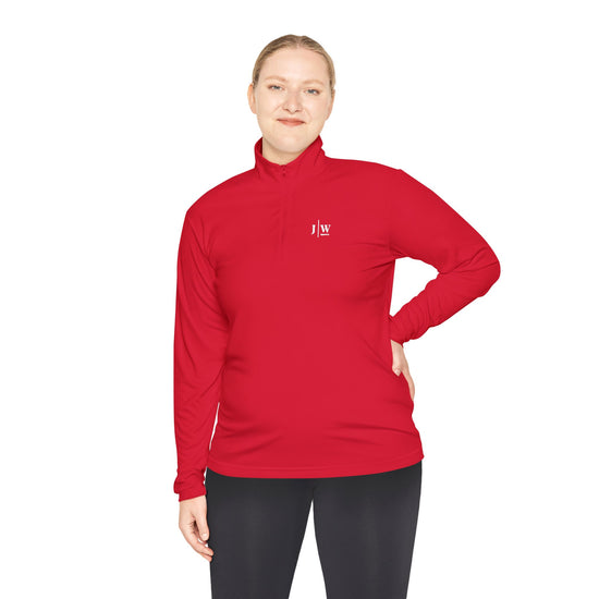 JW “White Logo” Quarter-Zip Pullover