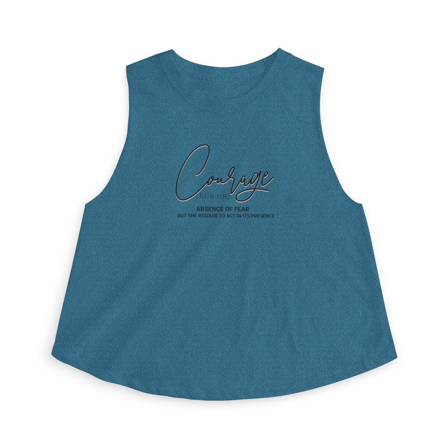 “Courage” Definition Crop Top