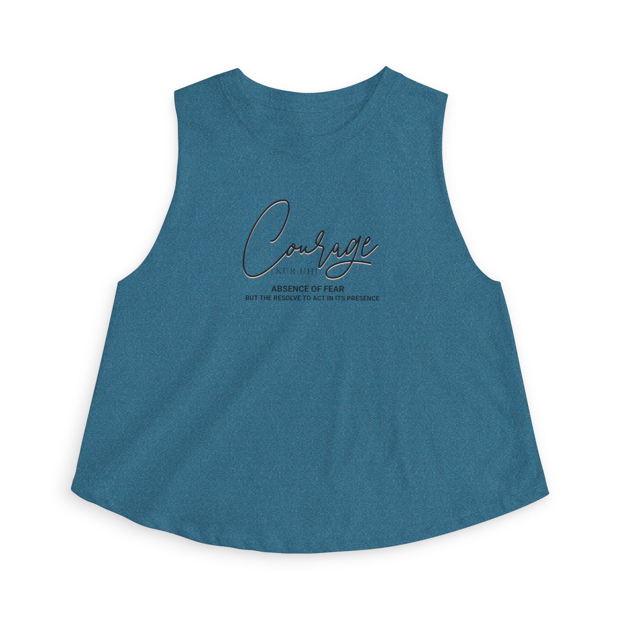 “Courage” Definition Crop Top