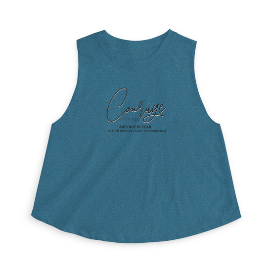 “Courage” Definition Crop Top