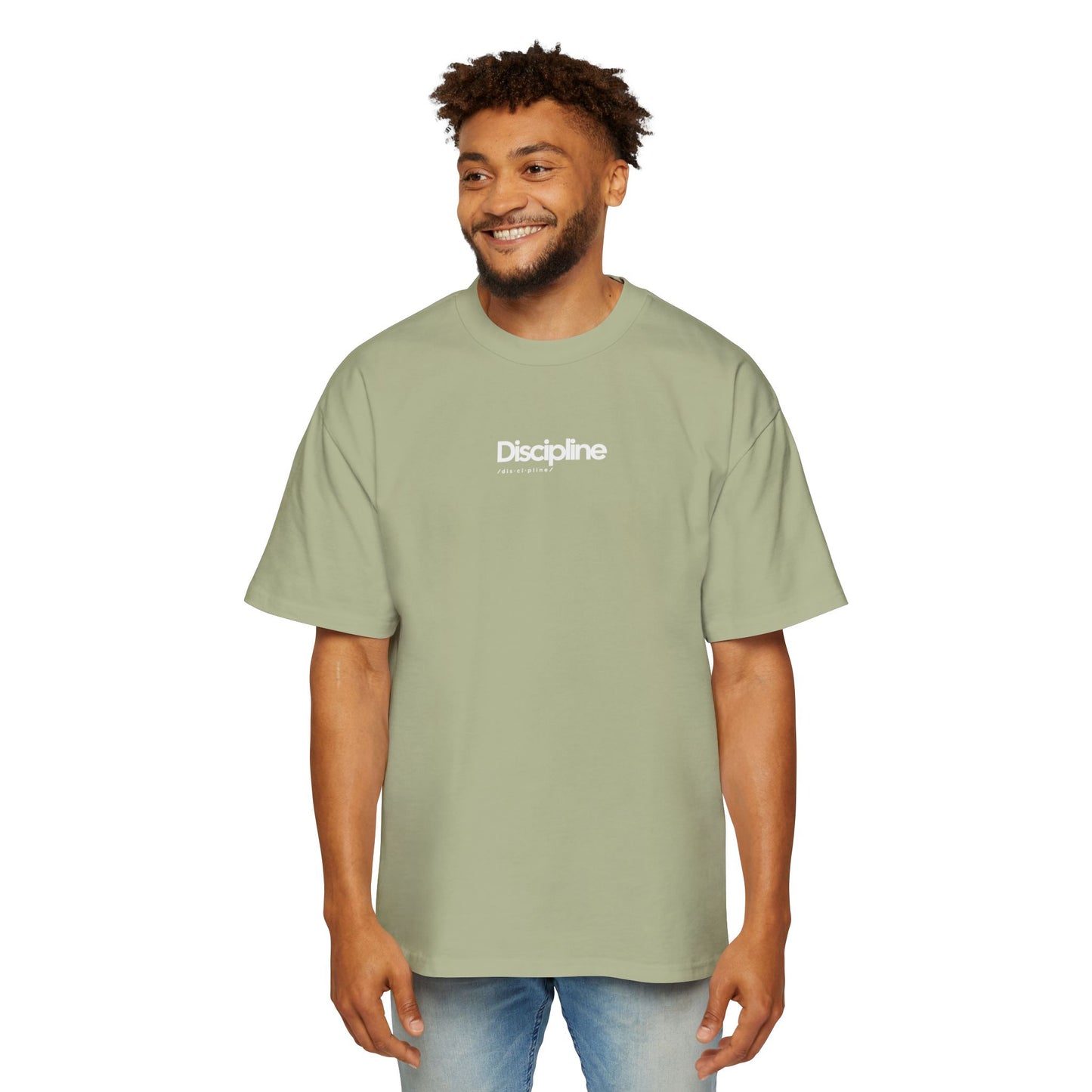 Oversized “Discipline” Tee