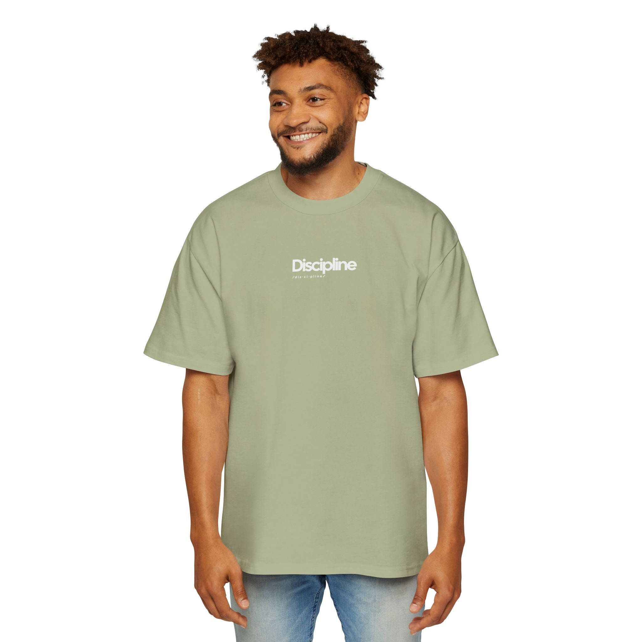 Oversized “Discipline” Tee