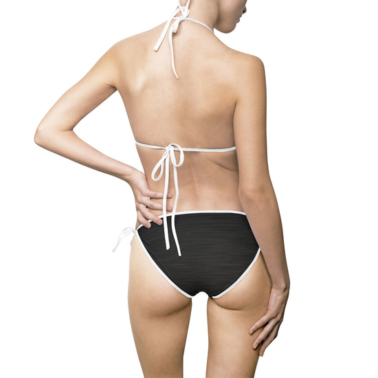 “Black-lines” Two-Piece Bikini