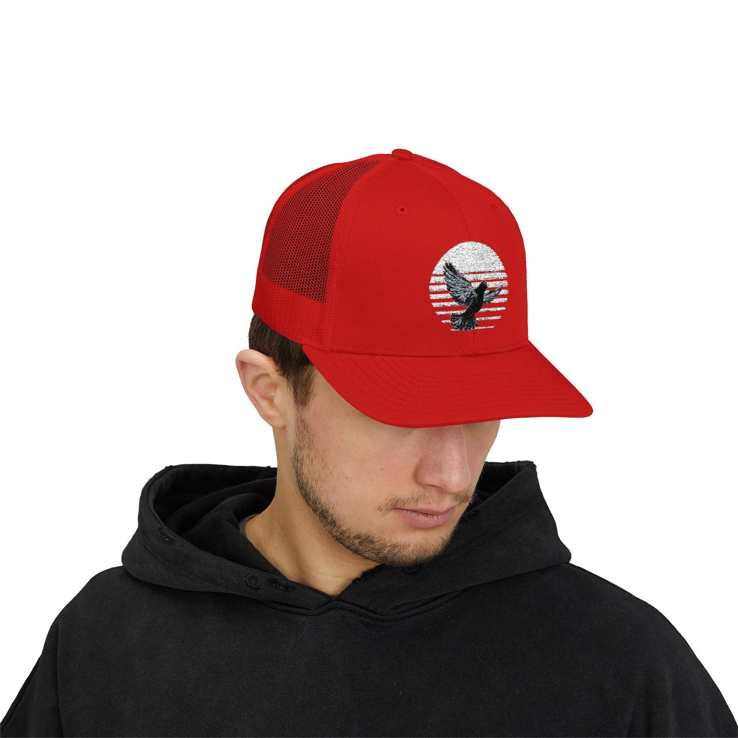 “Free Bird Sunrise” Snapback Trucker Cap