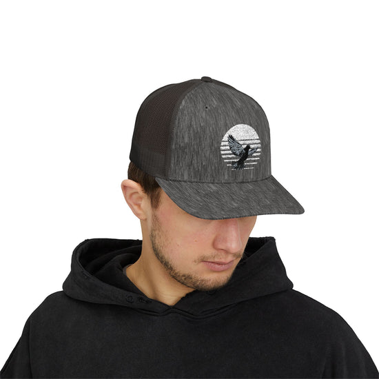 “Free Bird Sunrise” Snapback Trucker Cap