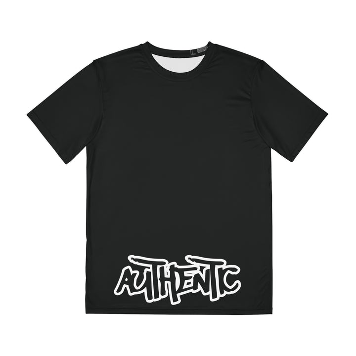 Black Authentic Graffiti Men's Tee