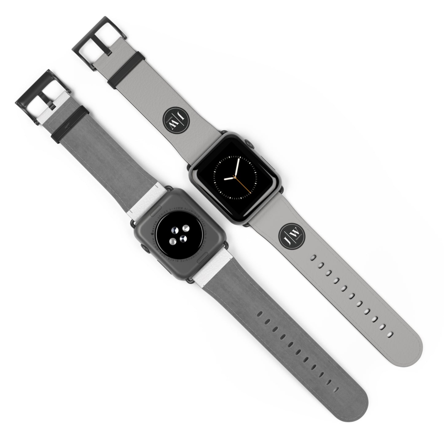 JW “Gray” Silicone Apple Watch Band