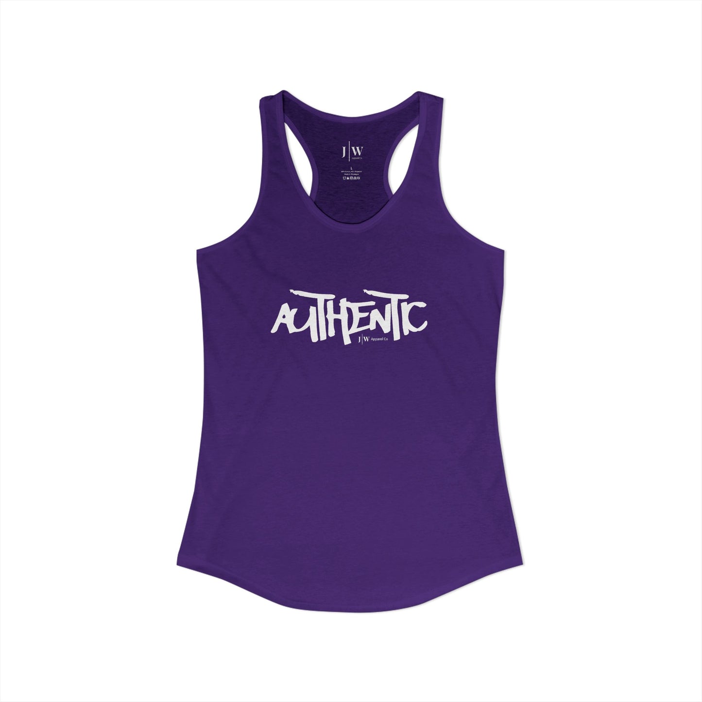 “Authentic” Women's Racerback Tank
