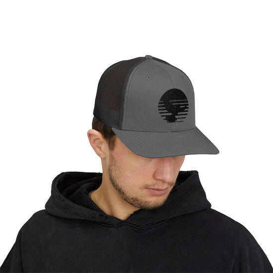 “Free Bird Sunrise v2” Snapback Trucker Cap